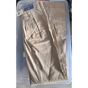Polo Ralph Lauren Hammond Pleated Chino Pants Khaki 36x32